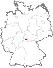 Karte Wallbach bei Meiningen